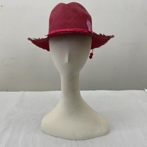 Pink Straw Hat